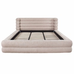 Luxus Bett Doppelbett Naturfarben