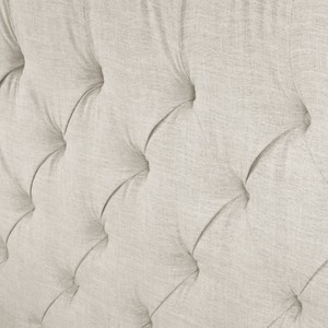 Casa Padrino Chesterfield Doppelbett Beige / Schwarz 180 x 200 cm - Schlafzimmer Möbel