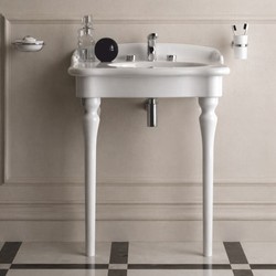 Casa Padrino lavabo Art Nouveau di lusso bianco 68 cm - Mobili da bagno - Fatto in Italia Casa Padrino lavabo Art Nouveau di lusso bianco 68 cm - Mobili da bagno - Fatto in Italia