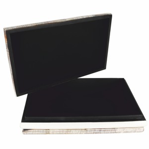 Casa Padrino Luxus Aufbewahrungsbox Bunt / Weiß / Schwarz 40 cm - Luxus Accessoires