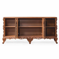 Casa Padrino aparador barroco de lujo marrón 213 cm - Magnífico muebles de estilo barroco