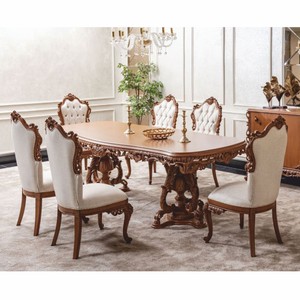 Casa Padrino Luxus Barock Esstisch Braun 260 cm - Barock Esszimmer Möbel