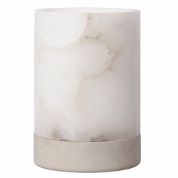Runder Luxus Alabaster Kerzenleuchter