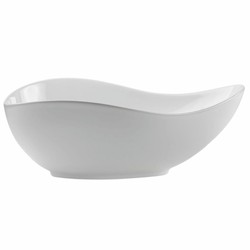 Casa Padrino Ceramic Washbasin Bowl High Gloss White 51 cm - Bathroom Accessories