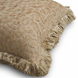 Casa Padrino cuscino di lusso beige 50 cm - Accessori da soggiorno decorativi di lusso