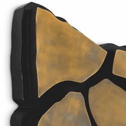 Luxus Wanddeko Objekt Vintage Messing Schwarz