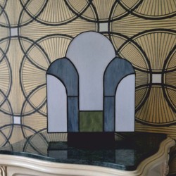 Art Deco Tiffany Tischleuchte Schreibtischleuchte