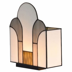 Art Deco Tiffany Tischleuchte Schreibtischleuchte