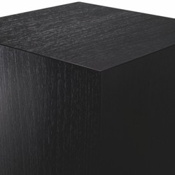 Casa Padrino colonna di lusso nero A. 100 cm - Mobili per soggiorno e hotel di lusso