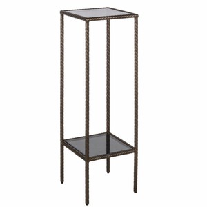 Casa Padrino colonna di lusso bronzo / nero A. 91 cm - Mobili per soggiorno di lusso