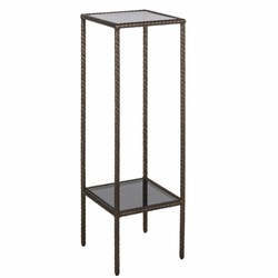 Casa Padrino colonne de luxe bronze / noir H. 91 cm - Mobilier de salon de luxe