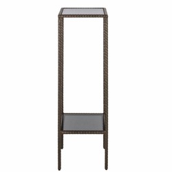 Casa Padrino colonne de luxe bronze / noir H. 91 cm - Mobilier de salon de luxe