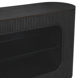Casa Padrino buffet de luxe noir-gris 180 cm - Meubles d'hôtel de luxe
