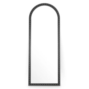 Casa Padrino Espejo de Lujo Negro Al. 245 cm - Grande Espejo de Pared de Lujo