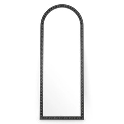 Casa Padrino Luxury Mirror Black H. 245 cm - Large Luxury Wall Mirror