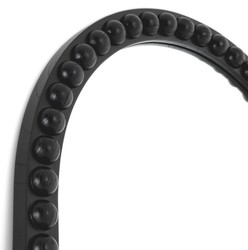 Casa Padrino Luxury Mirror Black H. 245 cm - Large Luxury Wall Mirror
