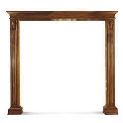 Casa Padrino luxury baroque double door frame brown 271.5 x H. 248 cm - Made in Italy