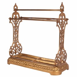 Casa Padrino Baroque Aluminum Umbrella Stand Gold - Baroque Style Decorative Accessories