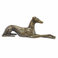 Casa Padrino Luxury Decorative Bronze Sculpture Greyhound 106 cm - Decorative Accessories