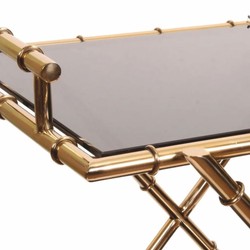 Casa Padrino carrito de servicio de lujo oro 82 x Al. 88 cm - Accesorios de restaurantes y hoteles