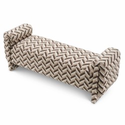 Casa Padrino Luxury Bench Brown 156 cm - Living Room & Hotel Furniture