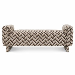 Casa Padrino Luxury Bench Brown 156 cm - Living Room & Hotel Furniture