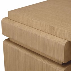 Casa Padrino scrivania di lusso con 4 cassetti naturale 180,5 cm - Mobili per ufficio