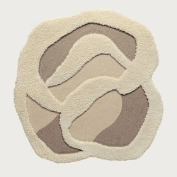 Casa Padrino Luxury Wall Tapestry Beige / Taupe 150 cm - Decorative Wall Accessory