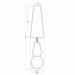 Casa Padrino Luxus Stehleuchte Schwarz H. 137 cm - Runde Glas Stehleuchte
