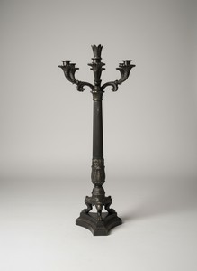 Casa Padrino Candelabra Black Multi-Arm Baroque Style - Candle Holder