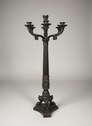Casa Padrino Candelabra Black Multi-Arm Baroque Style - Candle Holder Casa Padrino Candelabra Black Multi-Arm Baroque Style - Candle Holder