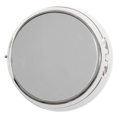 Casa Padrino Espejo de Pared de Lujo Plata 32 x 8 x H. 28 cm - Espejo Redondo Estilo Ojo de Buey Casa Padrino Espejo de Pared de Lujo Plata 32 x 8 x H. 28 cm - Espejo Redondo Estilo Ojo de Buey