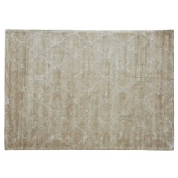 Casa Padrino Luxury Rug Beige 280 x 360 cm - ornamental pattern in relief Casa Padrino Luxury Rug Beige 280 x 360 cm - ornamental pattern in relief