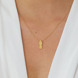 Casa Padrino Collar San Antonio de Plata bañada en oro