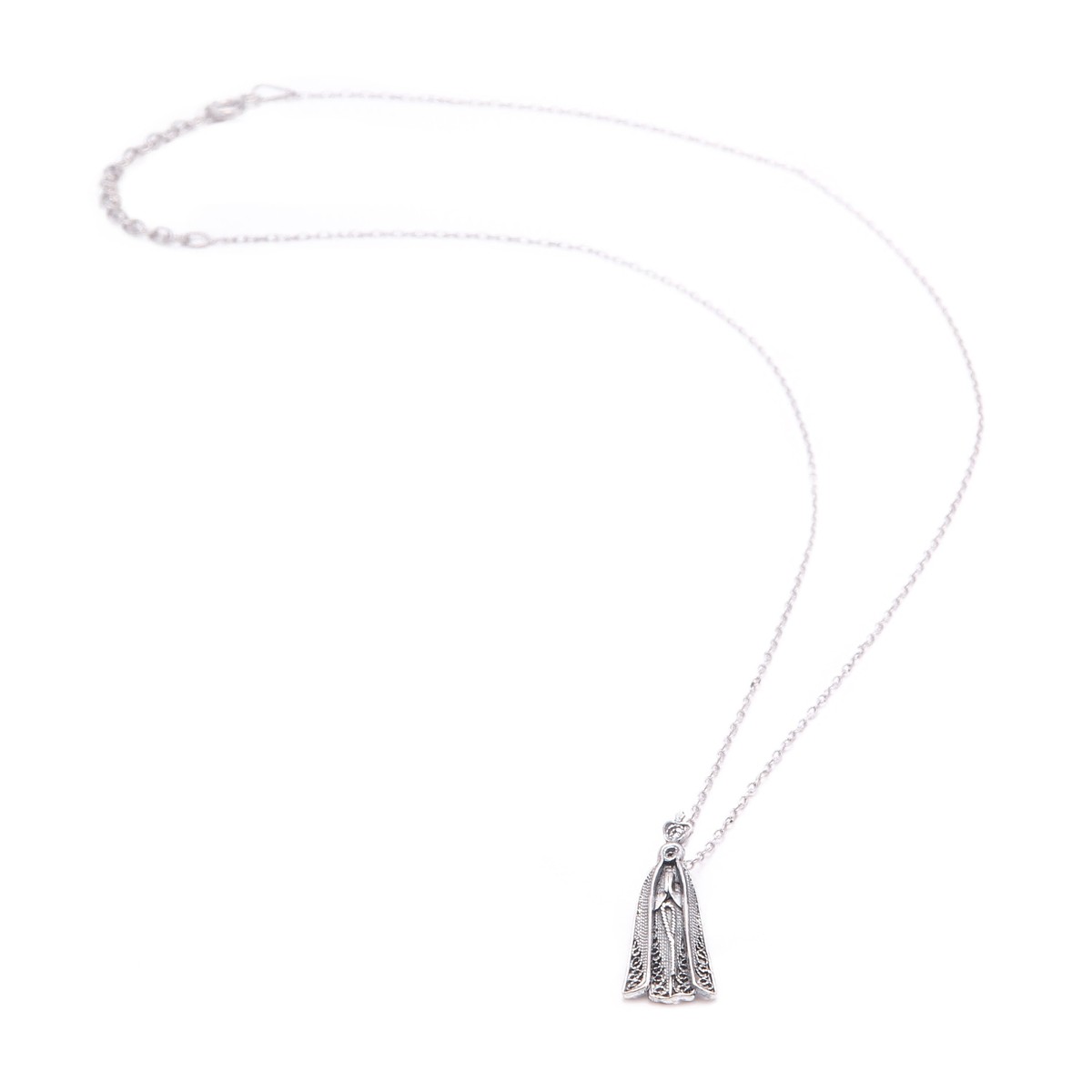Casa Padrino Collar Nuestra Señora de Fátima de Plata Casa Padrino Collar Nuestra Señora de Fátima de Plata