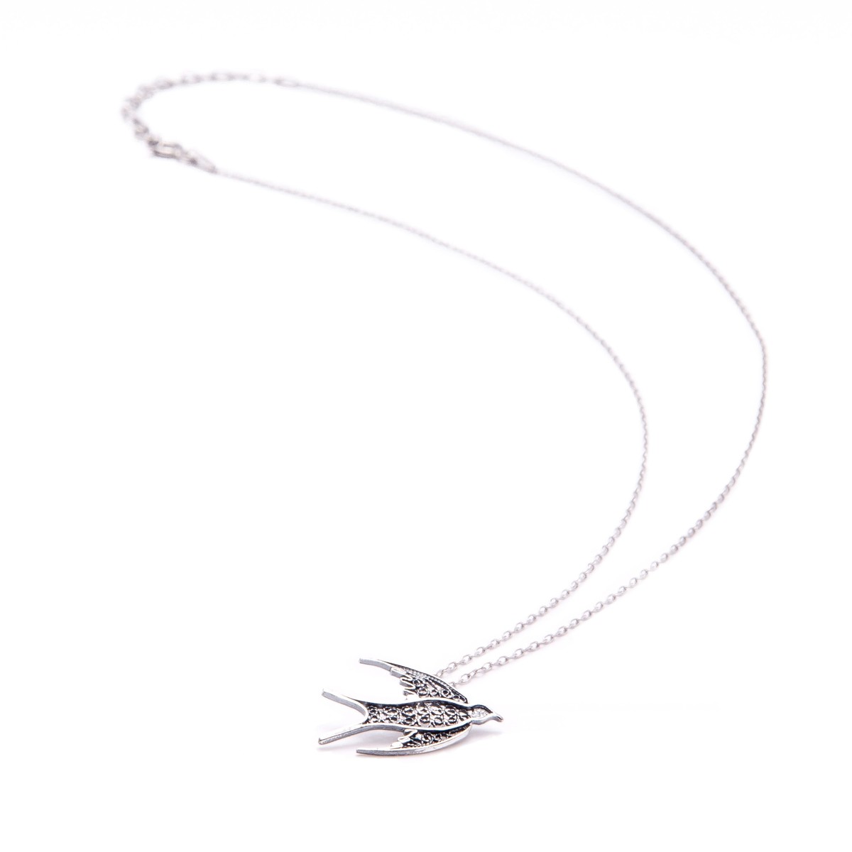 Casa Padrino Collar Golondrina de Plata Casa Padrino Collar Golondrina de Plata