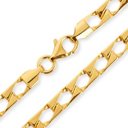 Casa Padrino Pulsera Cadena en Oro de 19,2Kt Casa Padrino Pulsera Cadena en Oro de 19,2Kt