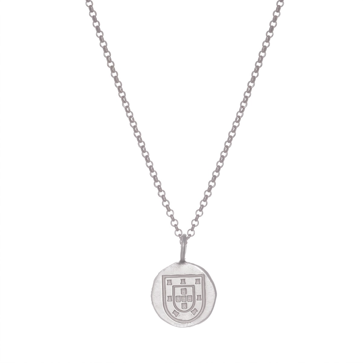 Casa Padrino Collar Escudo Largo de Plata Casa Padrino Collar Escudo Largo de Plata