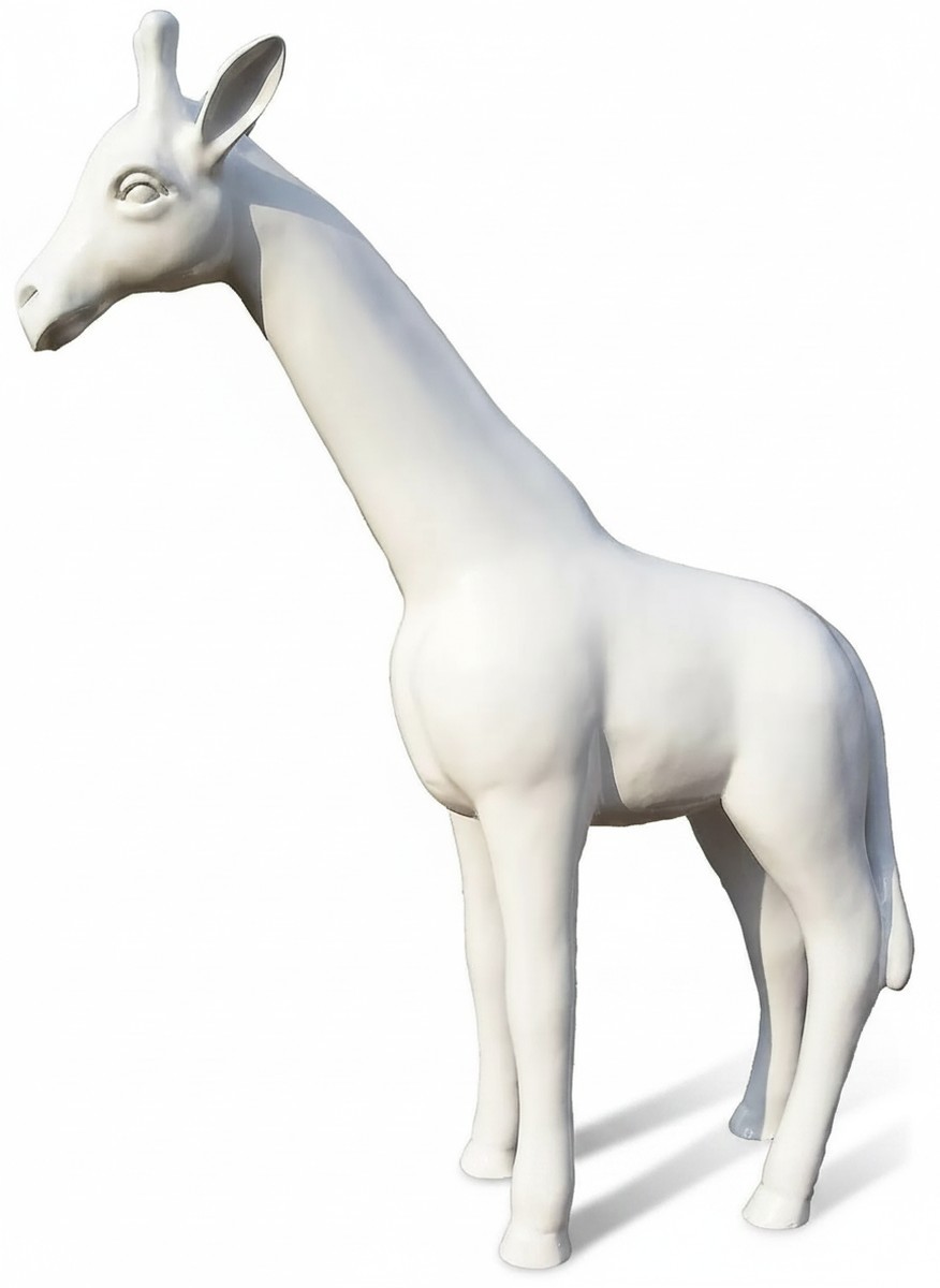 Casa Padrino sculpture décorative de luxe Giraffe Uni H. 115 cm - Immense sculpture de jardin - Sculpture grandeur nature - Sculpture décorative XXL Casa Padrino sculpture décorative de luxe Giraffe Uni H. 115 cm - Immense sculpture de jardin - Sculpture grandeur nature - Sculpture décorative XXL