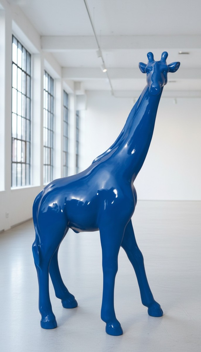 Casa Padrino scultura decorativa di lusso Giraffe A. 77 cm - Scultura decorativa - Figura decorativa - Figura animale - Decorazione da giardino Casa Padrino scultura decorativa di lusso Giraffe A. 77 cm - Scultura decorativa - Figura decorativa - Figura animale - Decorazione da giardino