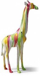 Casa Padrino sculpture décorative de luxe Giraffe Trash H. 210 cm - Immense sculpture de jardin - Sculpture grandeur nature - Sculpture décorative XXL Casa Padrino sculpture décorative de luxe Giraffe Trash H. 210 cm - Immense sculpture de jardin - Sculpture grandeur nature - Sculpture décorative XXL