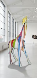 Casa Padrino scultura decorativa di lusso Giraffe Trash A. 77 cm - Scultura decorativa - Figura decorativa - Figura animale - Decorazione da giardino Casa Padrino scultura decorativa di lusso Giraffe Trash A. 77 cm - Scultura decorativa - Figura decorativa - Figura animale - Decorazione da giardino