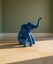 Casa Padrino sculpture décorative de luxe Elefant H. 144 cm - Immense sculpture de jardin - Sculpture grandeur nature - Sculpture décorative XXL Casa Padrino sculpture décorative de luxe Elefant H. 144 cm - Immense sculpture de jardin - Sculpture grandeur nature - Sculpture décorative XXL