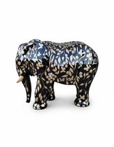 Casa Padrino scultura decorativa di lusso Elefant Hindi A. 60 cm - Scultura decorativa - Figura decorativa - Figura animale - Decorazione da giardino Casa Padrino scultura decorativa di lusso Elefant Hindi A. 60 cm - Scultura decorativa - Figura decorativa - Figura animale - Decorazione da giardino