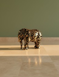 Casa Padrino Luxus Deko Skulptur Elefant Hindi H. 60 cm - Deko Skulptur - Deko Figur - Tierfigur - Gartendeko Casa Padrino Luxus Deko Skulptur Elefant Hindi H. 60 cm - Deko Skulptur - Deko Figur - Tierfigur - Gartendeko