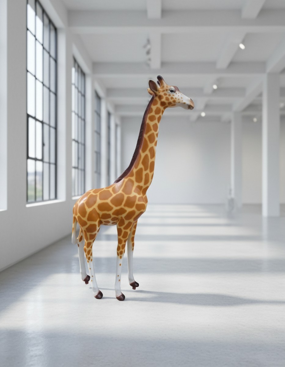 Casa Padrino sculpture décorative de luxe Giraffe Realistisch H. 210 cm - Immense sculpture de jardin - Sculpture grandeur nature - Sculpture décorative XXL Casa Padrino sculpture décorative de luxe Giraffe Realistisch H. 210 cm - Immense sculpture de jardin - Sculpture grandeur nature - Sculpture décorative XXL