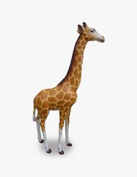Casa Padrino sculpture décorative de luxe Giraffe Realistisch H. 210 cm - Immense sculpture de jardin - Sculpture grandeur nature - Sculpture décorative XXL Casa Padrino sculpture décorative de luxe Giraffe Realistisch H. 210 cm - Immense sculpture de jardin - Sculpture grandeur nature - Sculpture décorative XXL
