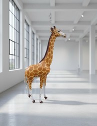 Casa Padrino sculpture décorative de luxe Giraffe Realistisch H. 210 cm - Immense sculpture de jardin - Sculpture grandeur nature - Sculpture décorative XXL Casa Padrino sculpture décorative de luxe Giraffe Realistisch H. 210 cm - Immense sculpture de jardin - Sculpture grandeur nature - Sculpture décorative XXL