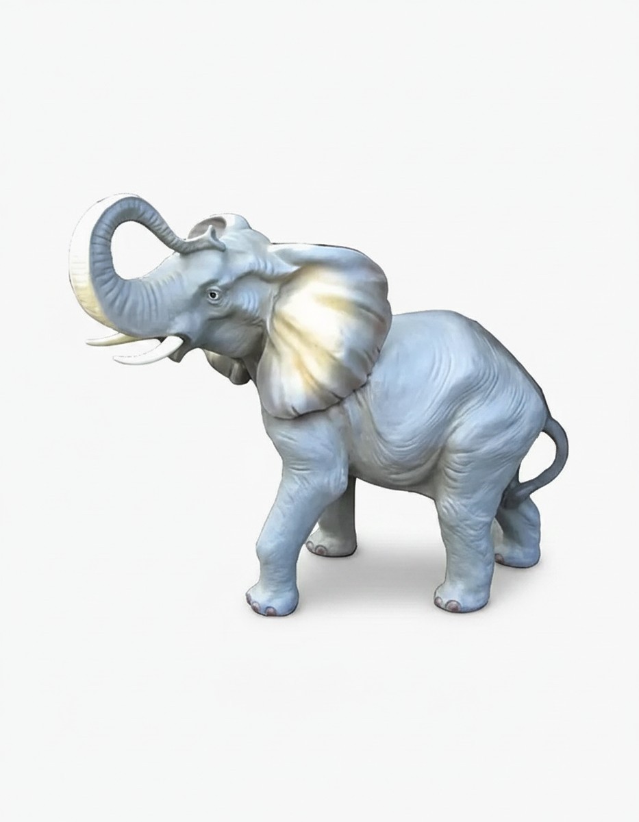 Casa Padrino Luxus Deko Skulptur Elefant Realistisch H. 44 cm - Deko Skulptur - Deko Figur - Tierfigur - Gartendeko Casa Padrino Luxus Deko Skulptur Elefant Realistisch H. 44 cm - Deko Skulptur - Deko Figur - Tierfigur - Gartendeko