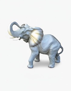 Casa Padrino scultura decorativa di lusso Elefant Realistisch A. 44 cm - Scultura decorativa - Figura decorativa - Figura animale - Decorazione da giardino Casa Padrino scultura decorativa di lusso Elefant Realistisch A. 44 cm - Scultura decorativa - Figura decorativa - Figura animale - Decorazione da giardino